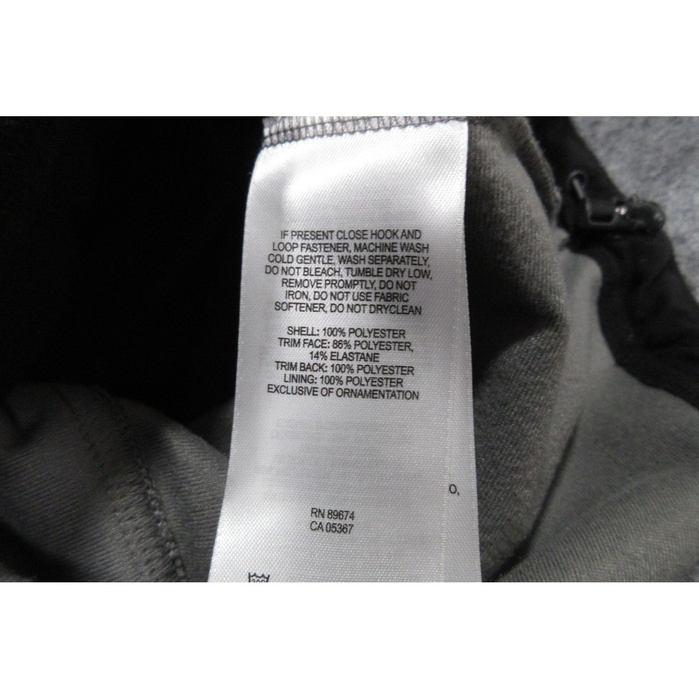 Mountain Hardwear Jacket Mens XL Airshield Black Softshell Fleece Lined Full Zip - Picture 9 of 9